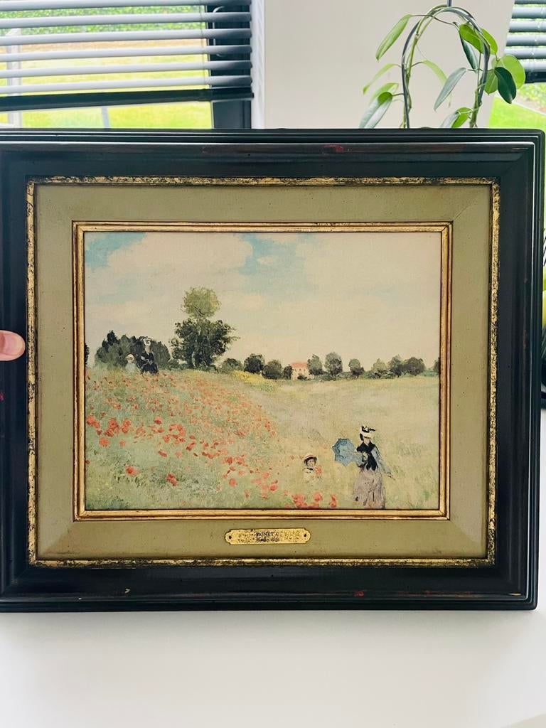 Klaprozen (Frans: Coquelicots) schilderij van Claude Monet., Ophalen