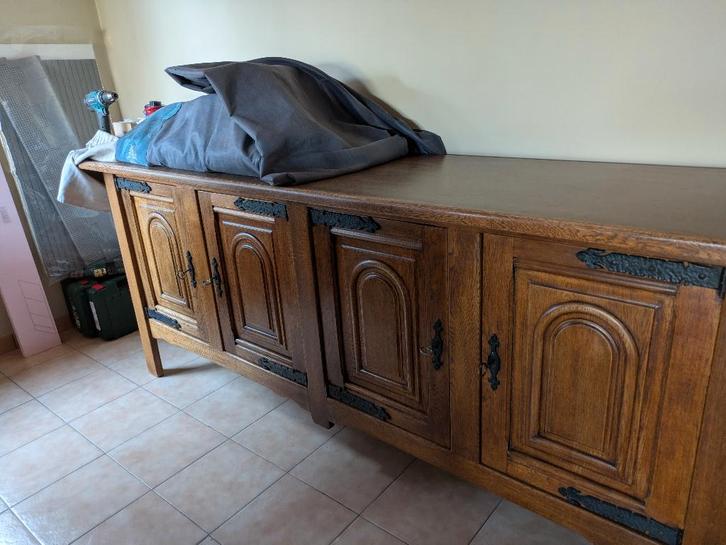 Dressoir, barkast en tv meubel, Huis en Inrichting, Kasten | Dressoirs, Gebruikt, 200 cm of meer, 50 tot 75 cm, Met deur(en), Met plank(en)