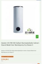 Vaillant Geostor opslagvat warm water 300L, Enlèvement, Comme neuf