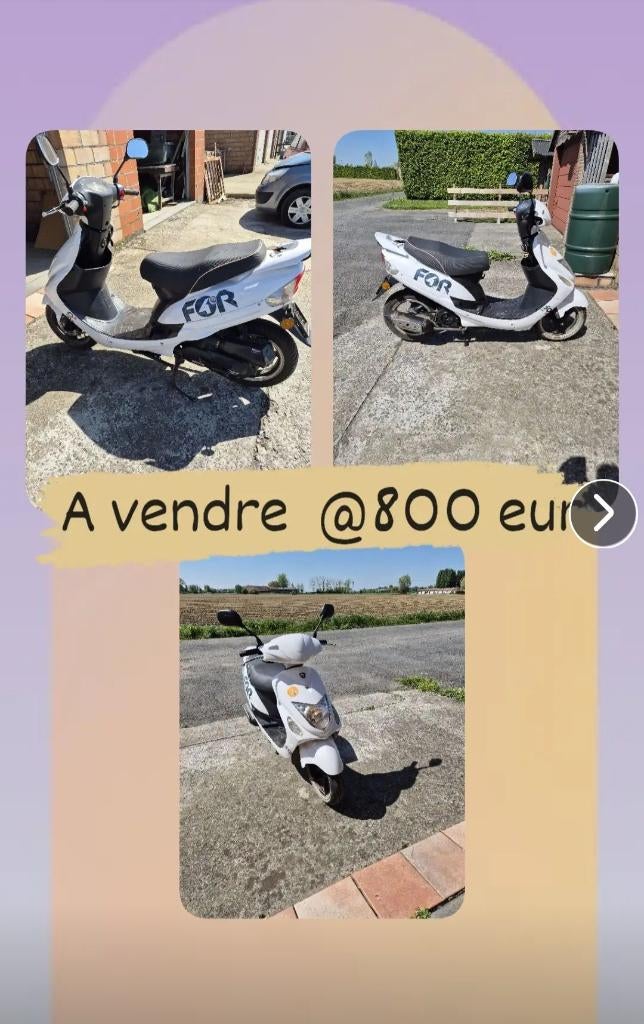 Scooter 49cc, Fietsen en Brommers, Ophalen, Gebruikt, Cilinder, Overige merken