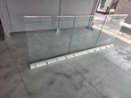 Glazen balustrade, Doe-het-zelf en Bouw, Metalen, Ophalen, Zo goed als nieuw, Overige metalen
