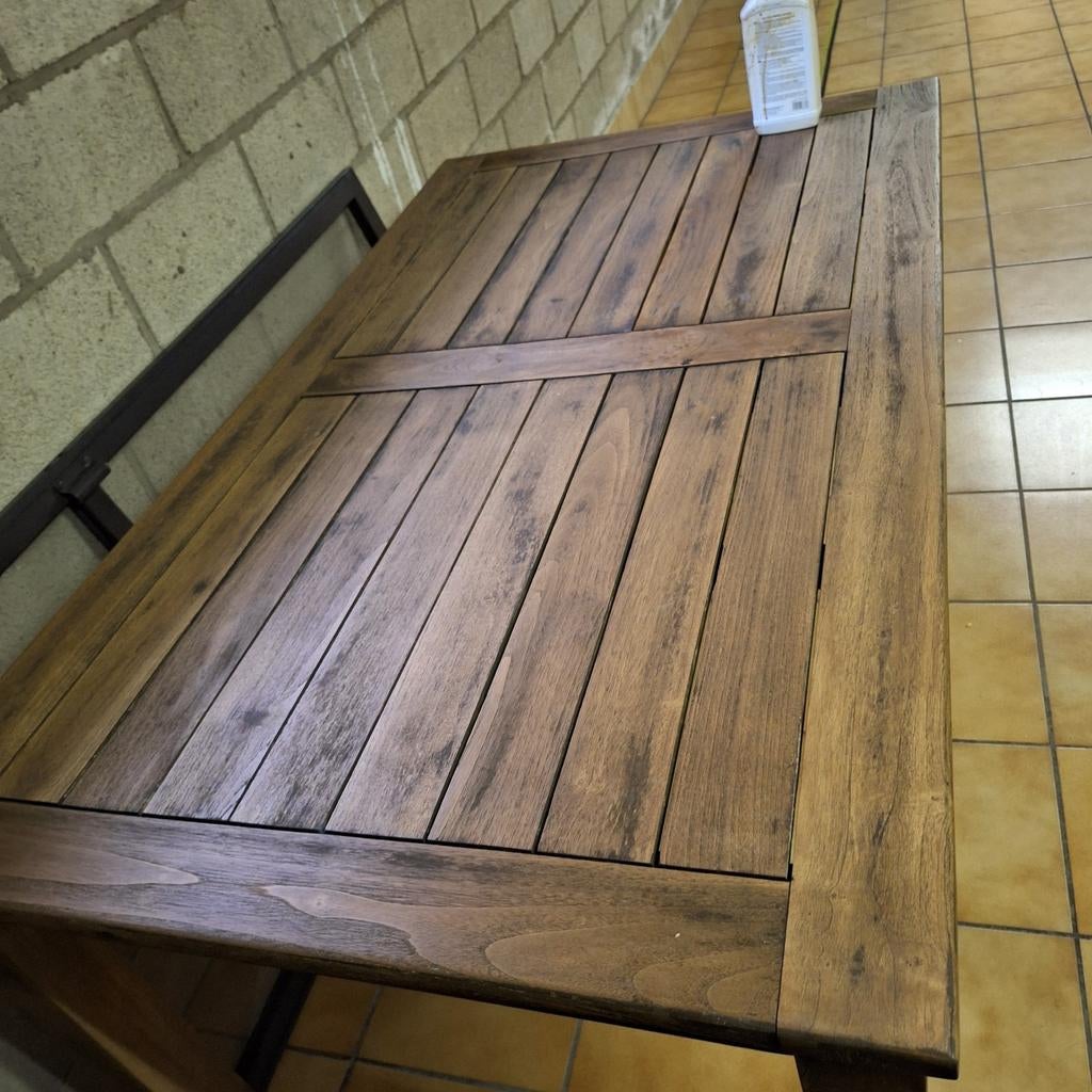 houten  Tuintafel, Tuin en Terras, Tuintafels, Ophalen
