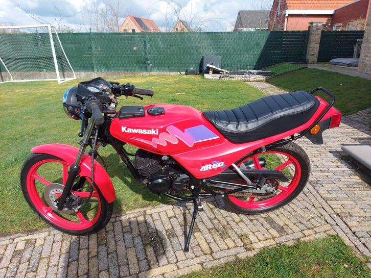 Kawasaki ar50 b klasse oldtimer. Maar 14000km Zgst, Fietsen en Brommers, Brommers | Oldtimers, Ophalen of Verzenden
