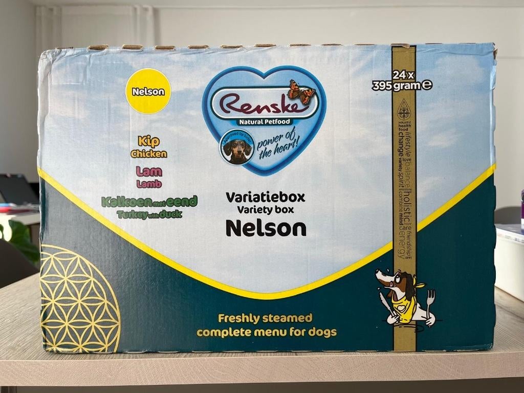 Renske Vers Gestoomd Variatiebox Nelson voor honden, Dieren en Toebehoren, Dierenvoeding, Hond, Ophalen