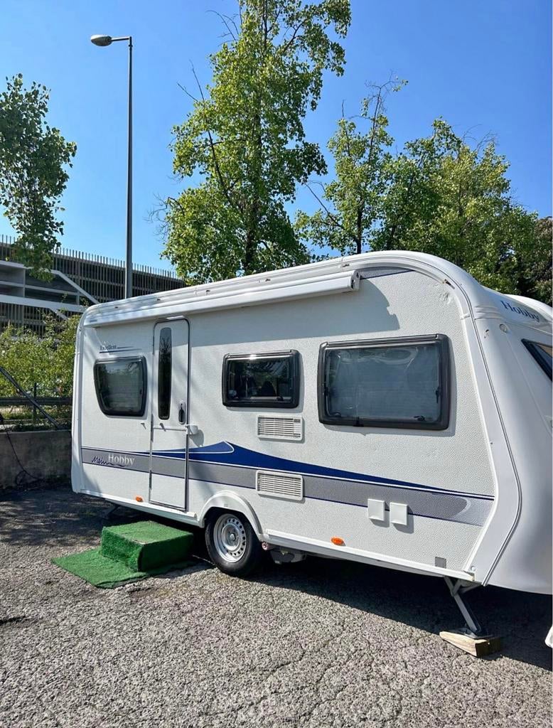 Caravane hobby 2011, Particulier, Auvent, Hobby