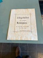 l'ange gardien, première communion, 1880, Musique & Instruments, Musiques & Instruments Autre, Enlèvement ou Envoi, Communion