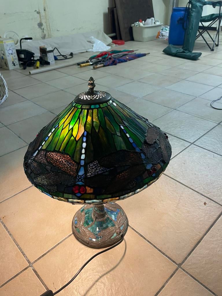Tiffany lamp, Ophalen