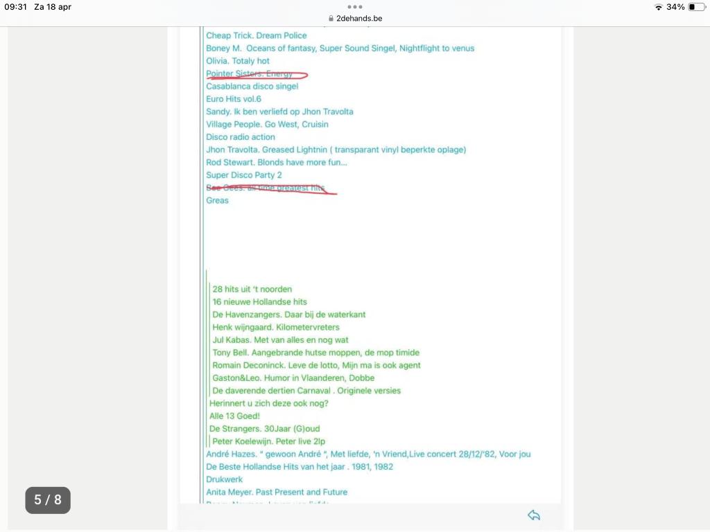 Vinyl platen, Enlèvement