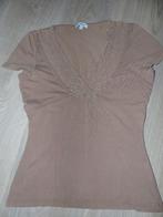 Jolie chemise marron Terre Bleue - taille 36, Vêtements | Femmes, Manches courtes, Enlèvement ou Envoi, Terre Bleue, Taille 36 (S)