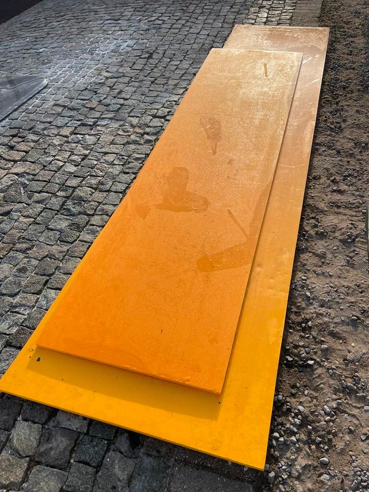 Feuilles en plastique Volkern, Bricolage & Construction, Plaques & Panneaux, Utilisé, Enlèvement