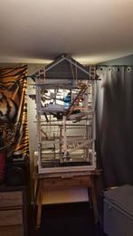 Vogelkooi hout binnen/buiten (82/165/45 B/H/D), Ophalen, Hout, Vogelkooi