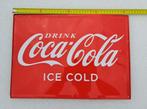 Panneau publicitaire Coca-Cola, Enlèvement ou Envoi, Comme neuf, Panneau publicitaire