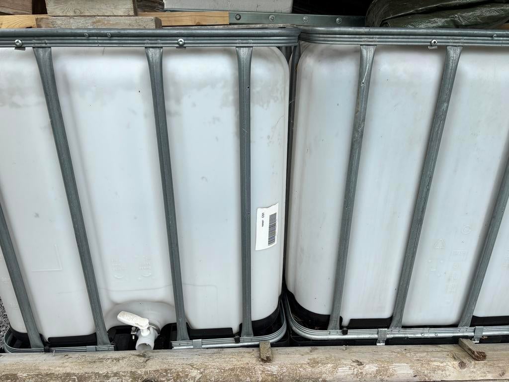 Cubitainer 1000litres, Jardin & Terrasse, Barils de pluie, Enlèvement, Comme neuf