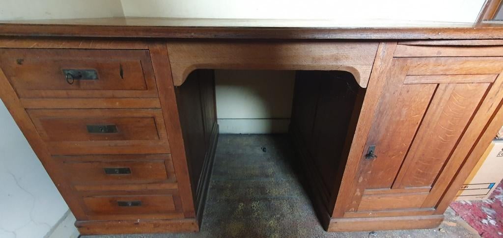 Bureau en bois, chêne, Enlèvement, Bois