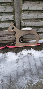 slee paardje op skilat, Enlèvement