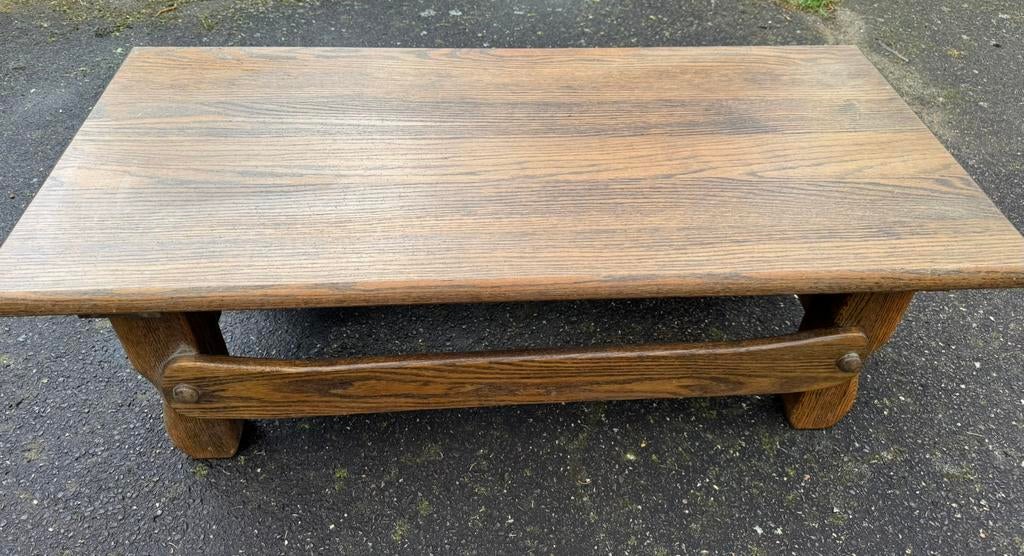 Eiken salontafel, Ophalen, Gebruikt