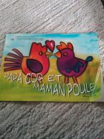 Livre papa coq et maman poule pour les petits, Enlèvement