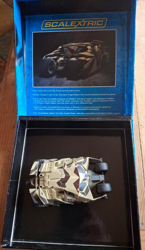 Scalextric Batman Tumbler - The Dark Knight Rises (2012), Hobby en Vrije tijd, Modelbouw | Auto's en Voertuigen, Ophalen of Verzenden