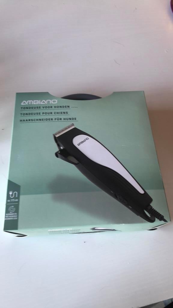 Honden tondeuse, Ophalen, Nieuw