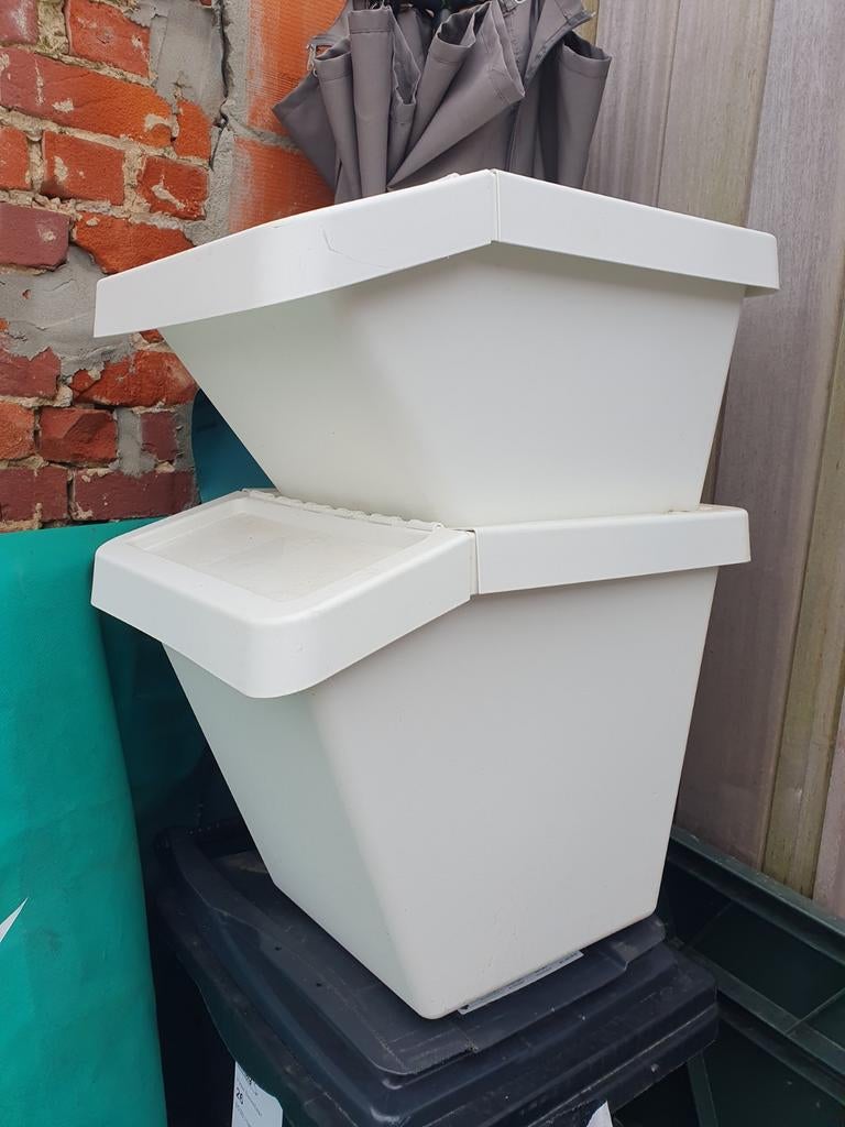 Ikea stapel boxen, Ophalen