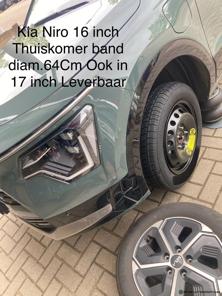 Thuiskomer Reservewiel KIA Niro EV3 Sportage Stonic 15 - 18, Gebruikt, -, -, Banden en Velgen