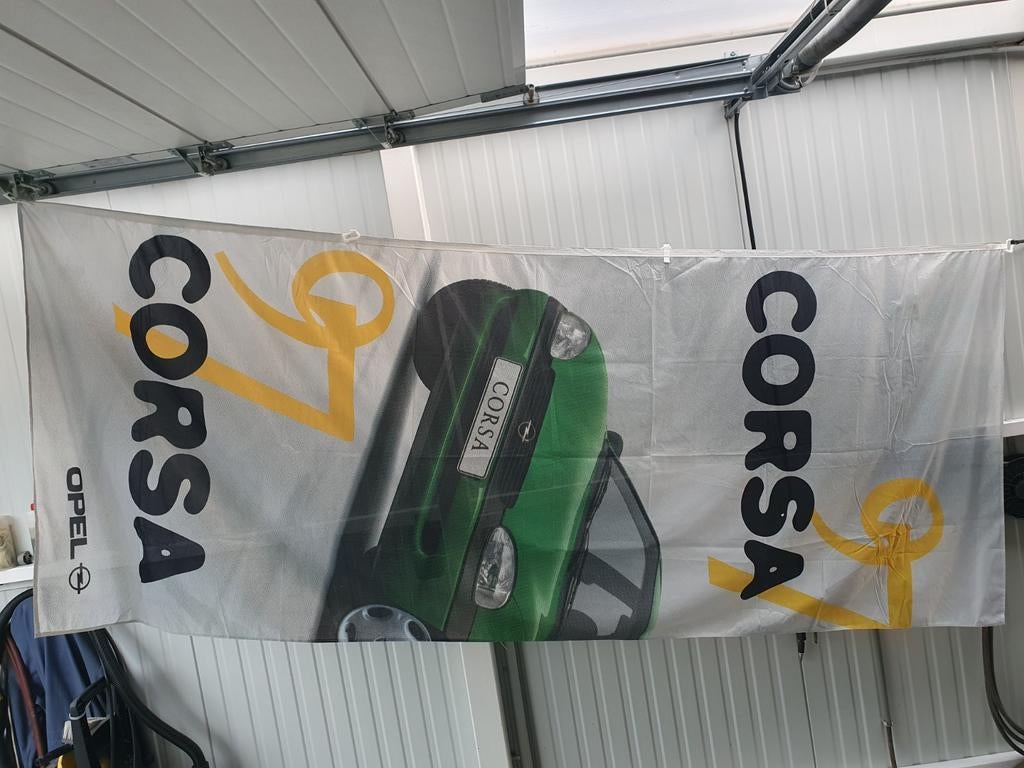 2 vlaggen opel corsa, Auto's, Particulier, Te koop, Corsa