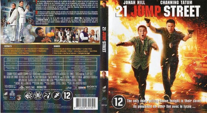 21 jump street (blu-ray) neuf, CD & DVD, Blu-ray, Comme neuf, Action, Enlèvement ou Envoi