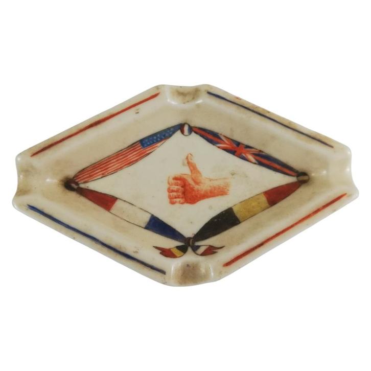 Cendrier - période de libération, Collections, Objets militaires | Seconde Guerre mondiale, Autres, Enlèvement ou Envoi