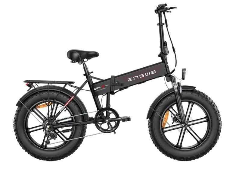 Electrische vouwfiets ENGWE EP 2 PRO – Vouwfiets – Zwart, Neuf, Autres marques, 51 à 55 cm, 50 km par batterie ou plus