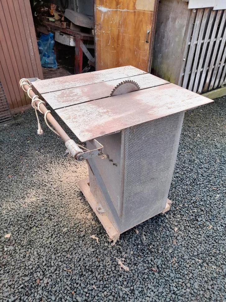 Tafelzaagmachine, Doe-het-zelf en Bouw, Gereedschap | Zaagmachines, Gebruikt, Overige typen, 600 tot 1200 watt, 30 tot 70 mm, Ophalen