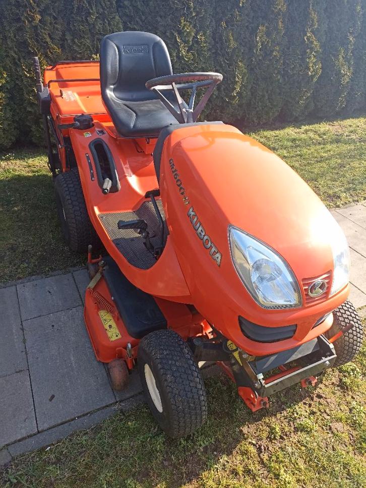 Kubota gr 1600 diesel 271 uur, Tuin en Terras, Grasmaaiers, Zo goed als nieuw, 50 cm of meer, Cirkelmaaier, Elektrische starter