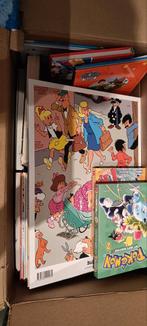 Doos met boekjes en strips, Ophalen