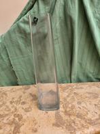 Smal glazen vaasje (38cm hoog), Enlèvement ou Envoi, Comme neuf, Verre, Moins de 50 cm