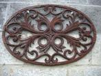 fronton , décoration en fonte patinée rouillé, Enlèvement ou Envoi, Neuf
