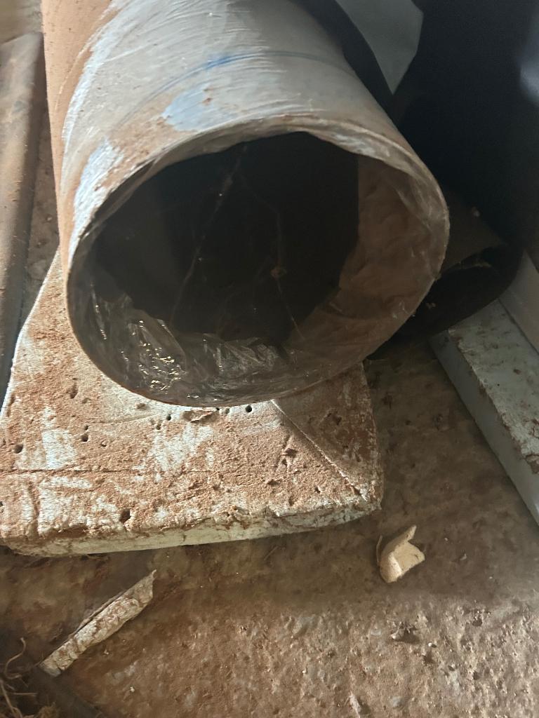 inox buis 260MM geslepen, Doe-het-zelf en Bouw, Metalen, Ophalen, Zo goed als nieuw, Overige metalen
