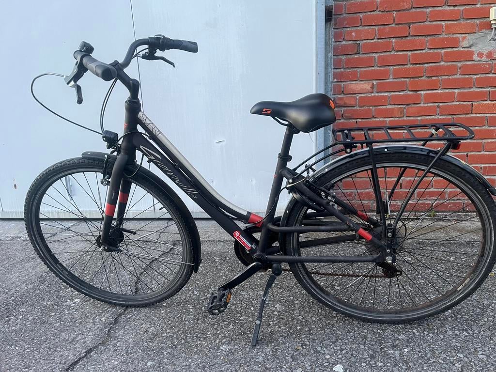Damesfiets, Fietsen en Brommers, Fietsen | Dames | Sportfietsen en Toerfietsen, Minder dan 10 versnellingen, Gebruikt, Overige maten