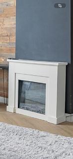 Sierkachel sfeer openhaard wit elektrische verwarmings optie, Enlèvement ou Envoi, Comme neuf