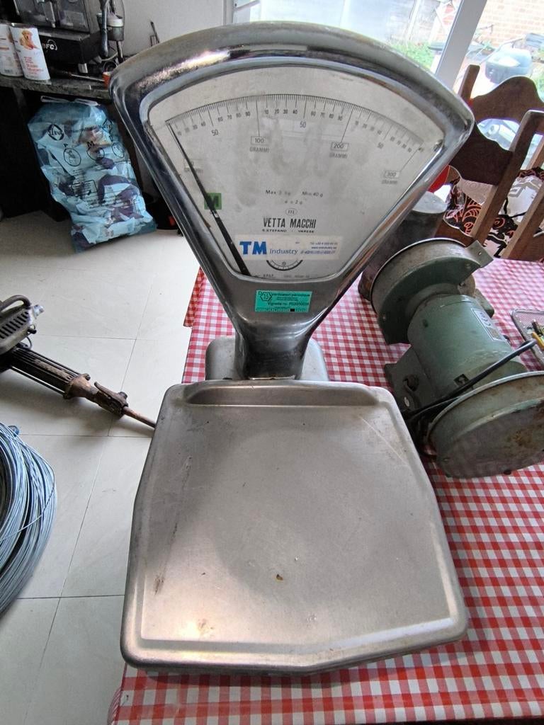 balance rétro Vetta Macchi, Elektronische apparatuur, Weegschalen, Ophalen