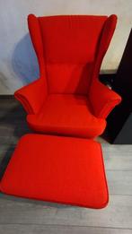 Canapé Ikea avec pouf, Maison & Meubles, Enlèvement