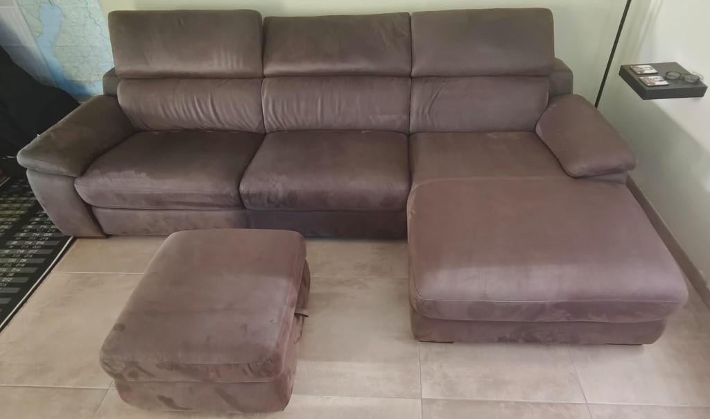 zetel te koop, Ophalen, Gebruikt, 150 tot 200 cm, Driepersoons