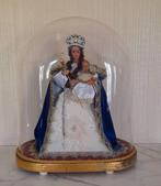 Maria beeldje onder glazen stolp, Antiek en Kunst, Ophalen