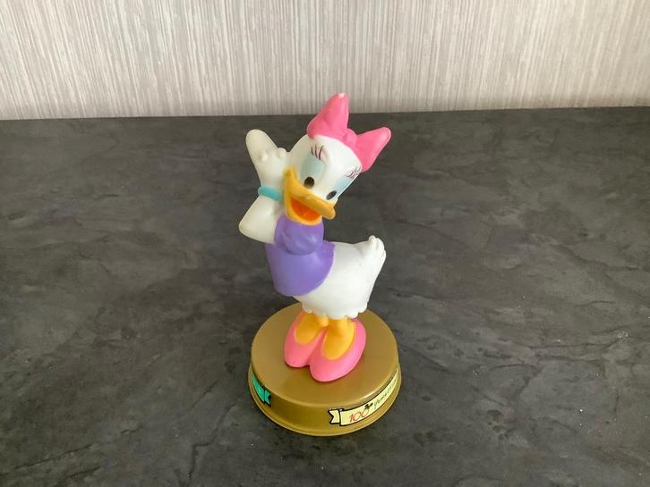 Disney Daisy Duck character (11 cm), Verzamelen, Disney, Gebruikt, Beeldje of Figuurtje, Donald Duck, Ophalen of Verzenden