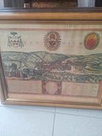 Zeer mooie oude militaire herdenkingsprent van het Belgische, Enlèvement