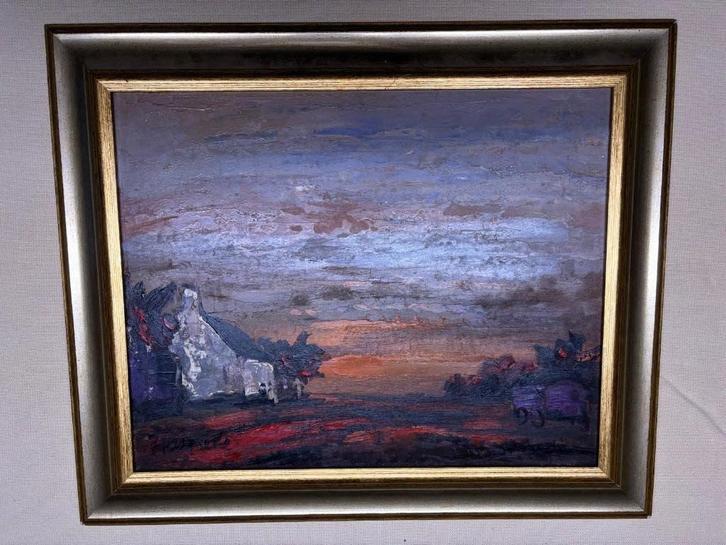 Paul Permeke - Landschap, Antiquités & Art, Art | Peinture | Classique, Enlèvement