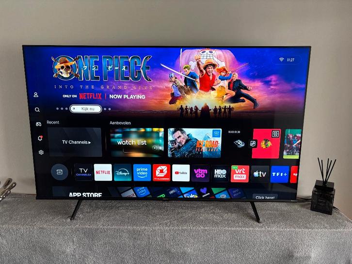 Smart Tv 4K mega groot scherm 65inch wifi internet enz..., TV, Hi-fi & Vidéo, Télévisions, Comme neuf, LED, 100 cm ou plus, 4k (UHD)