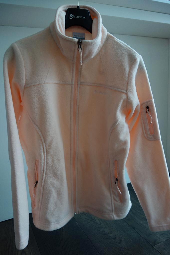 Veste polaire rose saumoné pâle "COLUMBIA", Kleding | Dames, Jassen | Winter, Gedragen, Roze, Verzenden