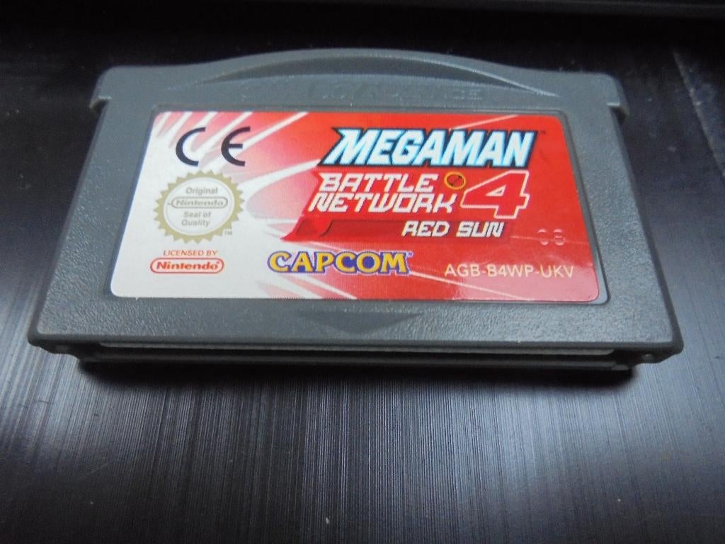 Game boy advance Megaman Battle Network 4 Red Sun (orig), Consoles de jeu & Jeux vidéo, Jeux | Nintendo Game Boy, Enlèvement ou Envoi