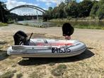 Zodiac cadet alu avec moteur 15cv, Watersport en Boten, Rubberboten, Ophalen, Aluminium, Minder dan 70 pk, Zodiac