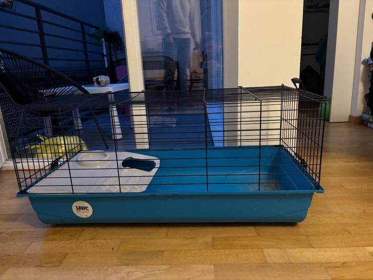 Cage lapin, Dieren en Toebehoren, Knaagdieren en Konijnen | Hokken en Kooien, Zo goed als nieuw, Kooi, Minder dan 60 cm, 110 cm of meer