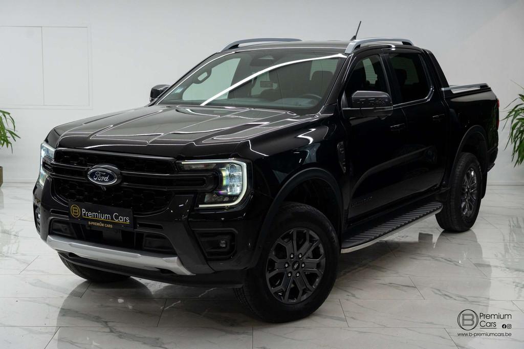 Ford Ranger 2.0 TDCI Wildtrak! Full! BTW! Navi, Camera! ACC!, Auto's, Automaat, Gebruikt, 4 cilinders, Zwart